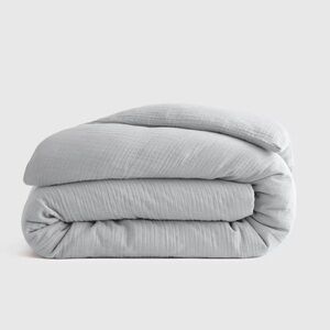 QUINCE Organic Airy Gauze Duvet Cover Twin Mist 5454